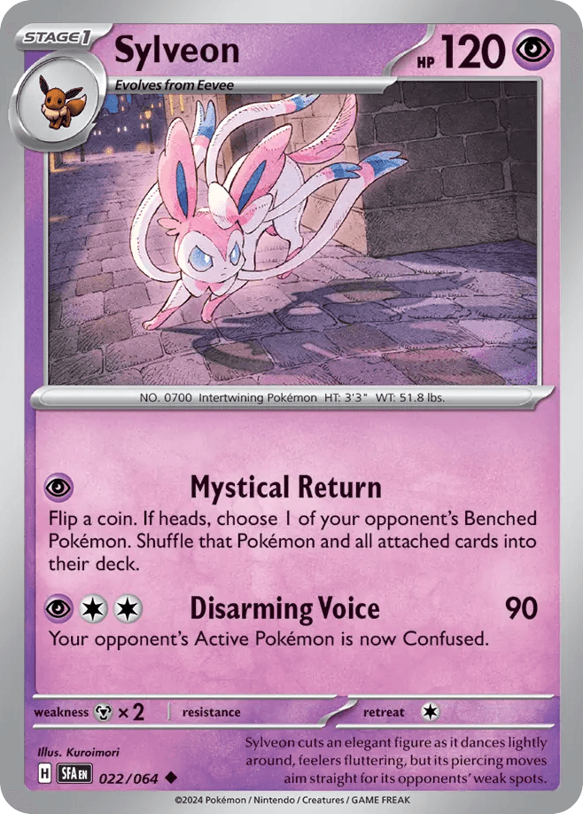 Sylveon 22 Shrouded Fable