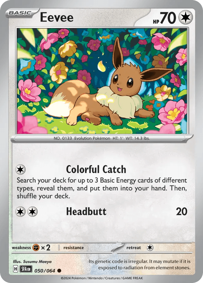 Eevee 50 Shrouded Fable