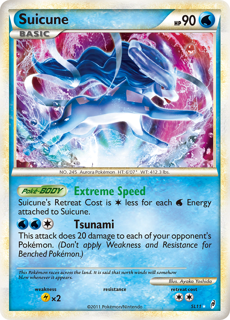Suicune SL11/95 Call of Legends