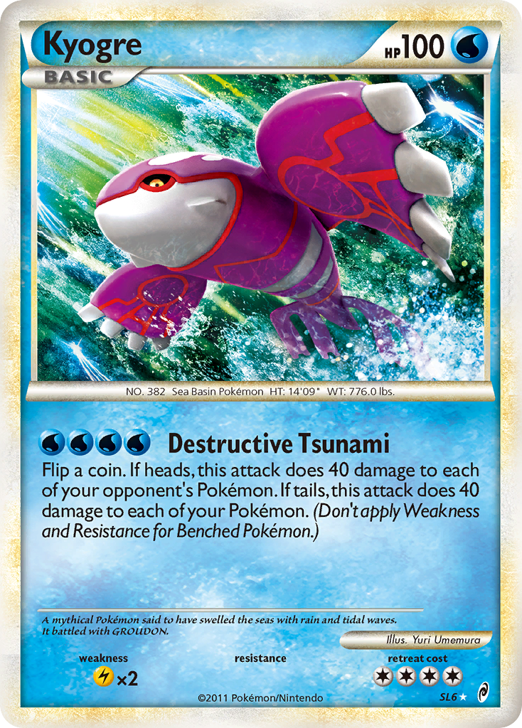 Kyogre SL6/95 Call of Legends
