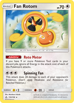 Fan Rotom 110