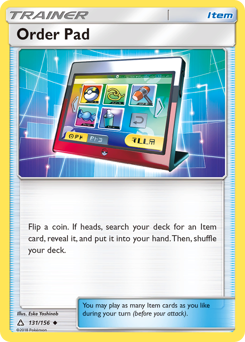 Order Pad 131