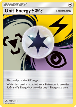Unit Energy LightningPsychicMetal 138