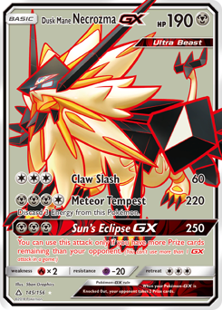 Dusk Mane Necrozma-GX 145