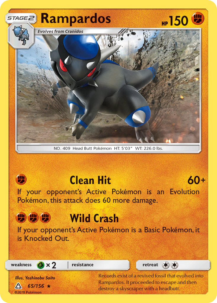 Rampardos 65/156 Ultra Prism