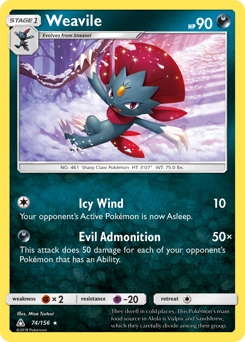 Weavile 74