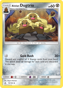 Alolan Dugtrio 79