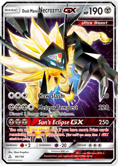 Dusk Mane Necrozma-GX 90