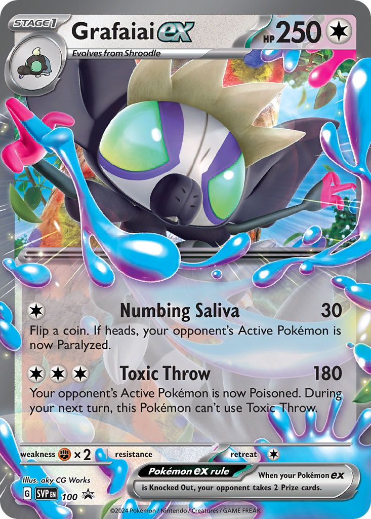 Grafaiai ex 100/215 Scarlet & Violet Black Star Promos