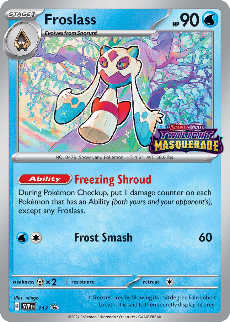 Froslass 117/215 Scarlet & Violet Black Star Promos