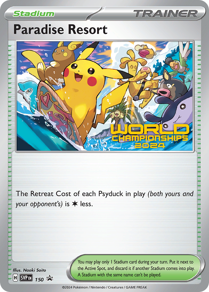 Paradise Resort 150/215 Scarlet & Violet Black Star Promos