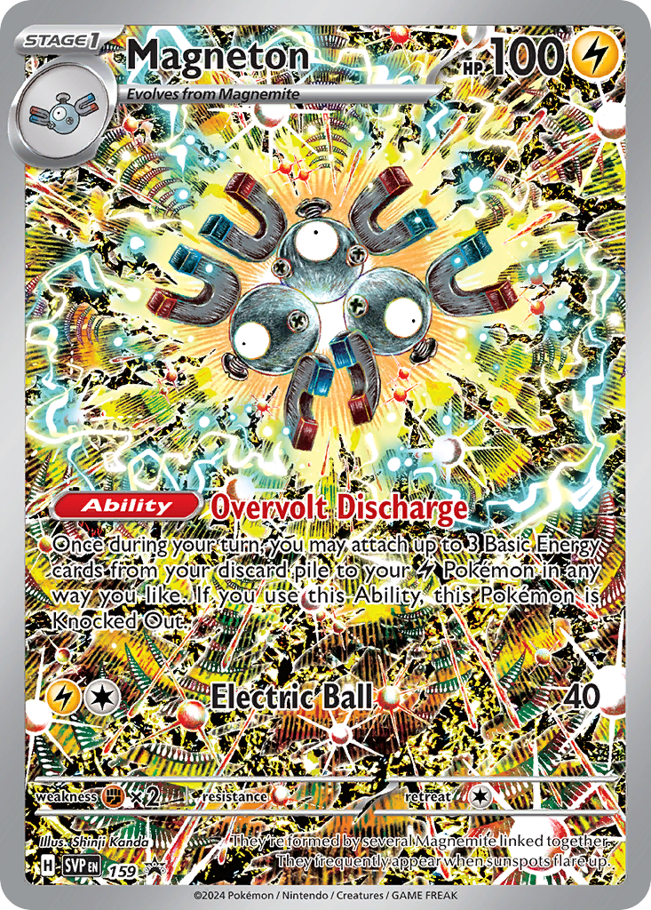 Magneton 159/215 Scarlet & Violet Black Star Promos