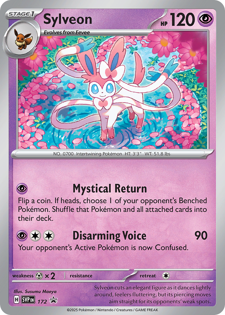 Sylveon 172/150 Scarlet & Violet Black Star Promos