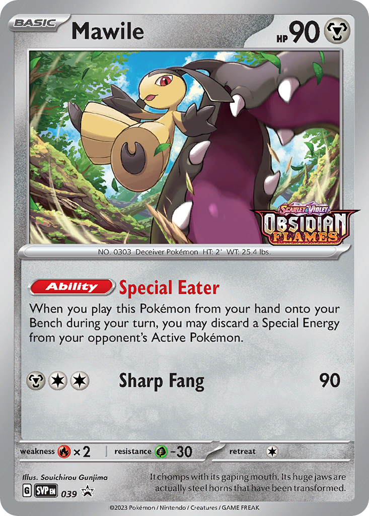 Mawile 39/215 Scarlet & Violet Black Star Promos