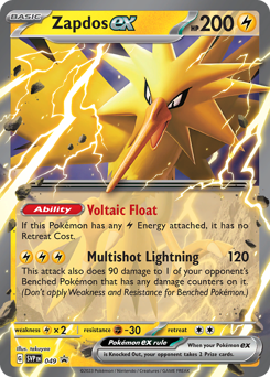 Zapdos ex 49