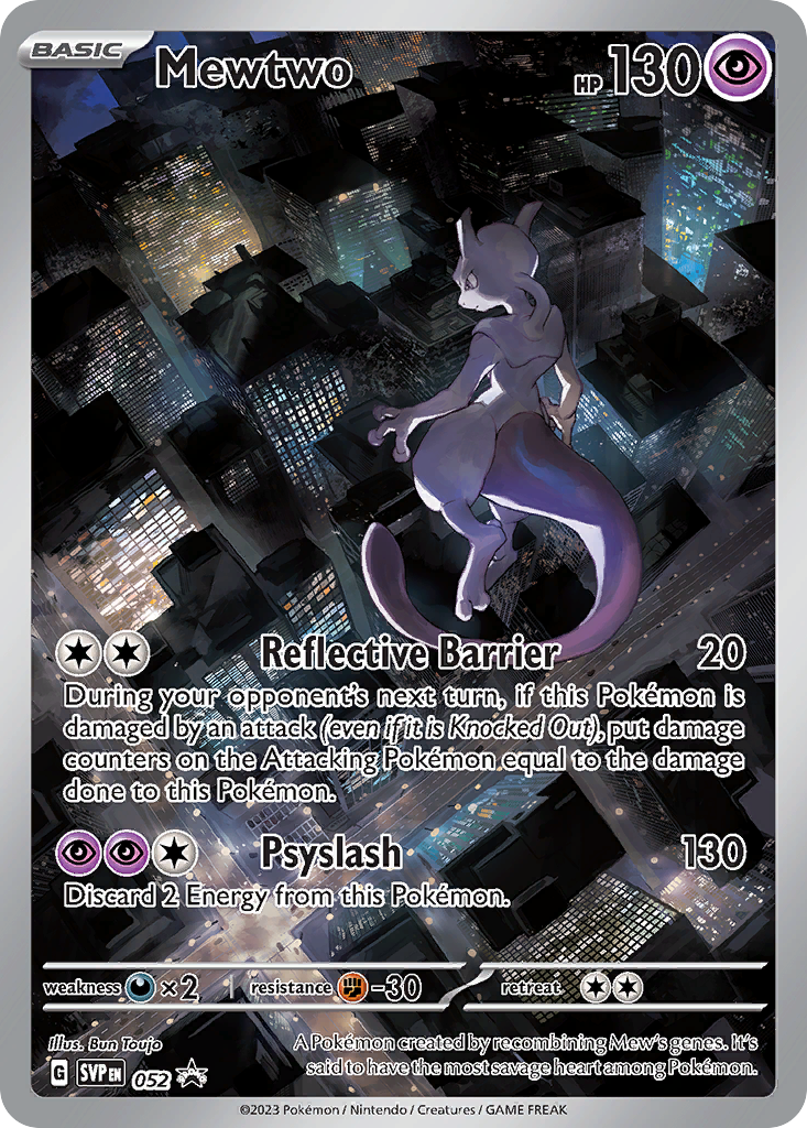 Mewtwo 52/215 Scarlet & Violet Black Star Promos