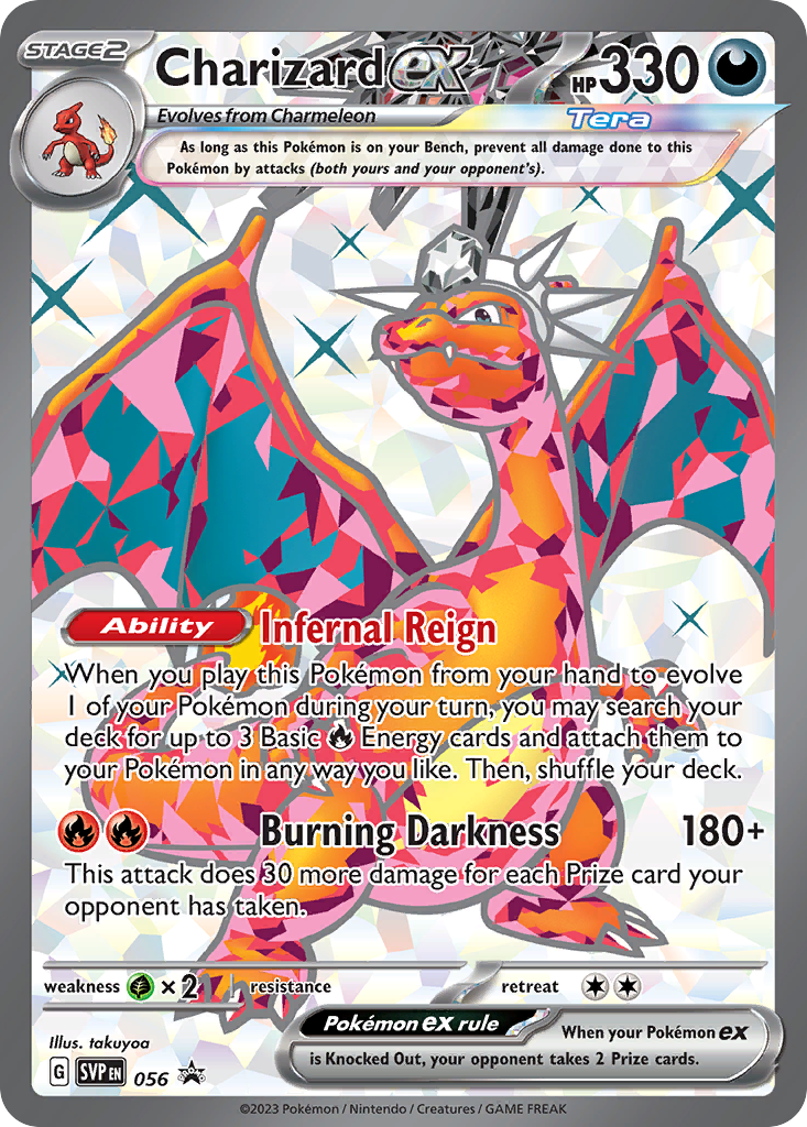 Charizard ex 56/215 Scarlet & Violet Black Star Promos