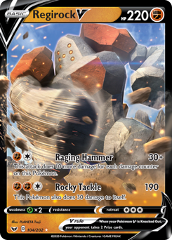 Regirock V 104