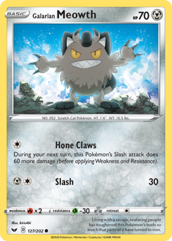 Galarian Meowth 127