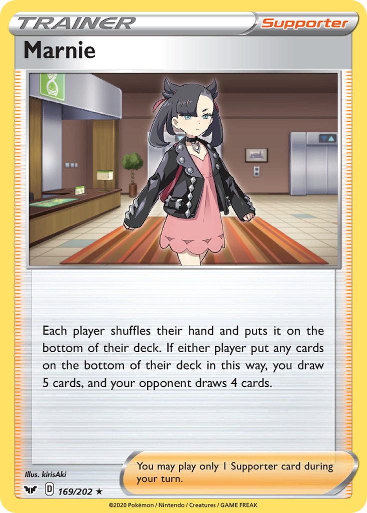 Marnie 169/202 Sword & Shield