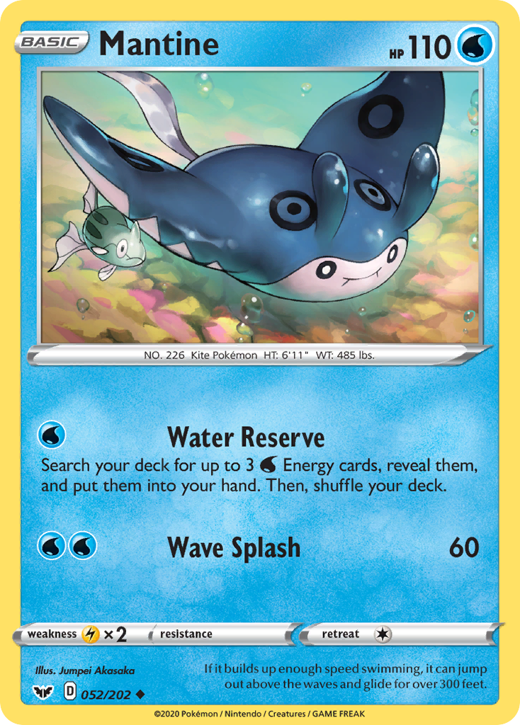 Mantine 52/202 Sword & Shield