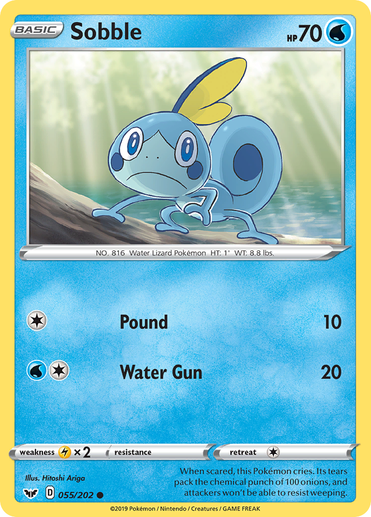 Sobble 55/202 Sword & Shield