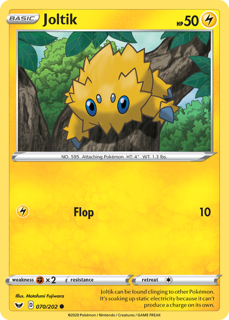 Joltik 70/202 Sword & Shield