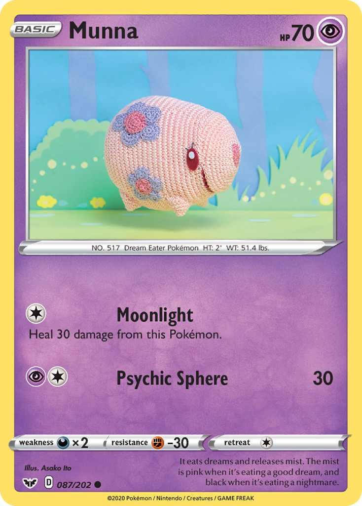 Munna 87/202 Sword & Shield