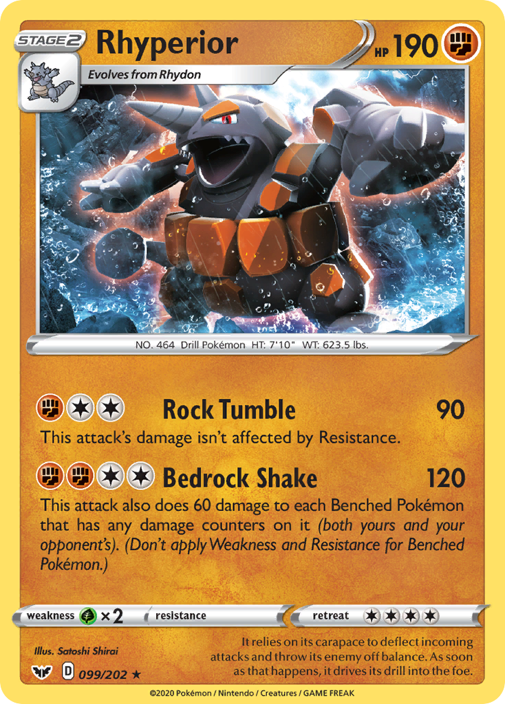 Rhyperior 99/202 Sword & Shield