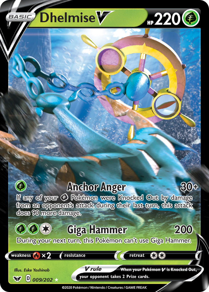 Dhelmise V 9/202 Sword & Shield