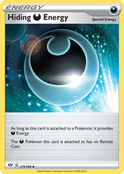 Hiding Darkness Energy 175
