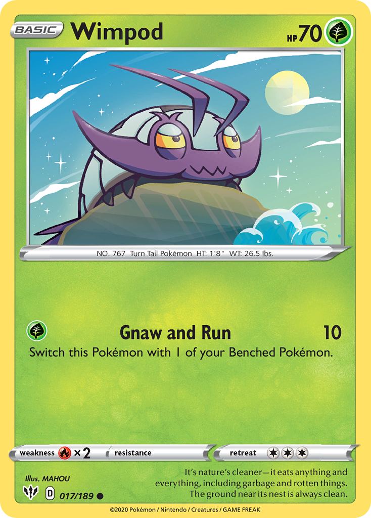 Wimpod 17/189 Darkness Ablaze