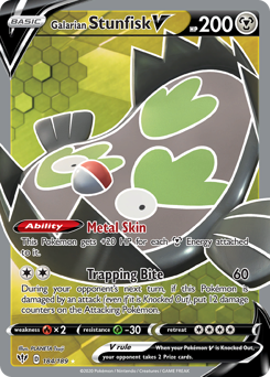 Galarian Stunfisk V 184
