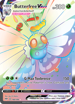 Butterfree VMAX 190