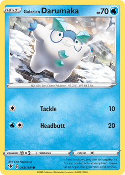 Galarian Darumaka 43