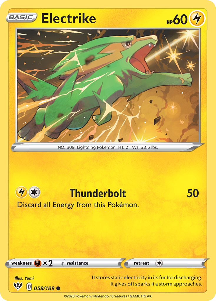 Electrike 58/189 Darkness Ablaze