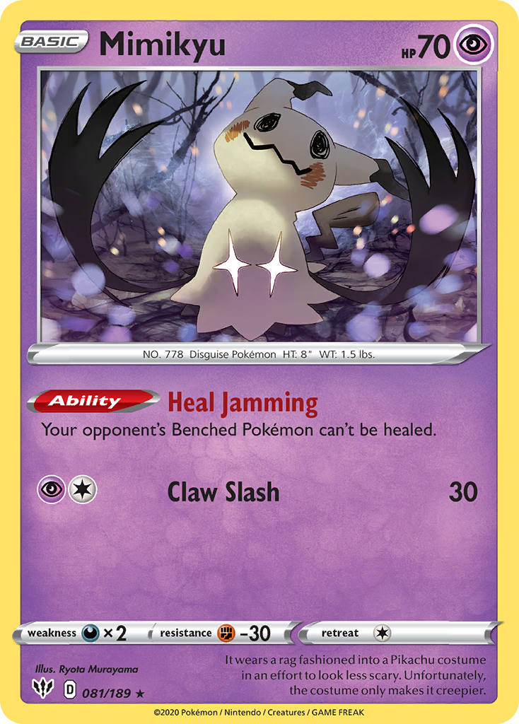 Mimikyu 81/189 Darkness Ablaze