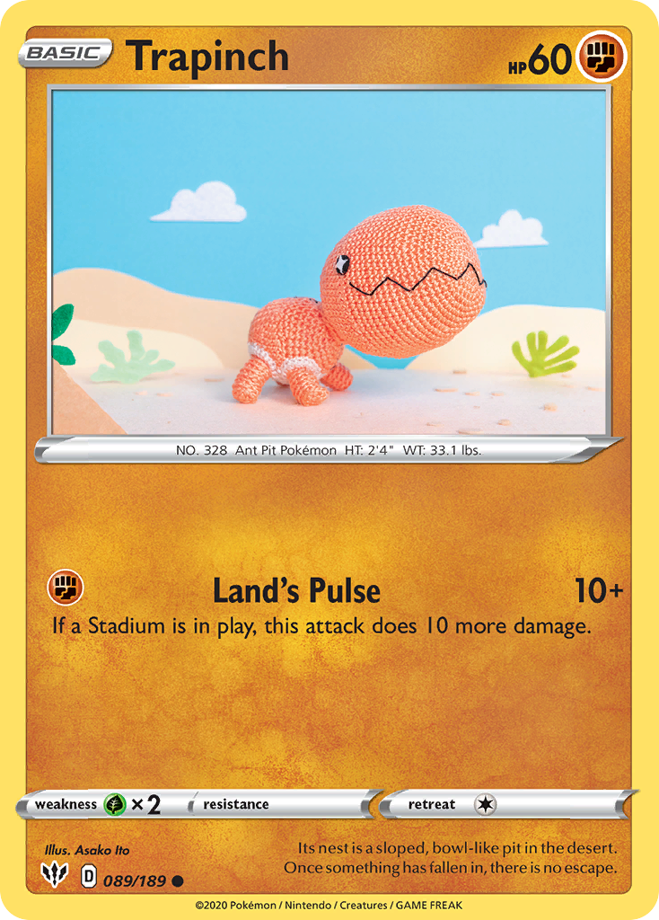 Trapinch 89/189 Darkness Ablaze