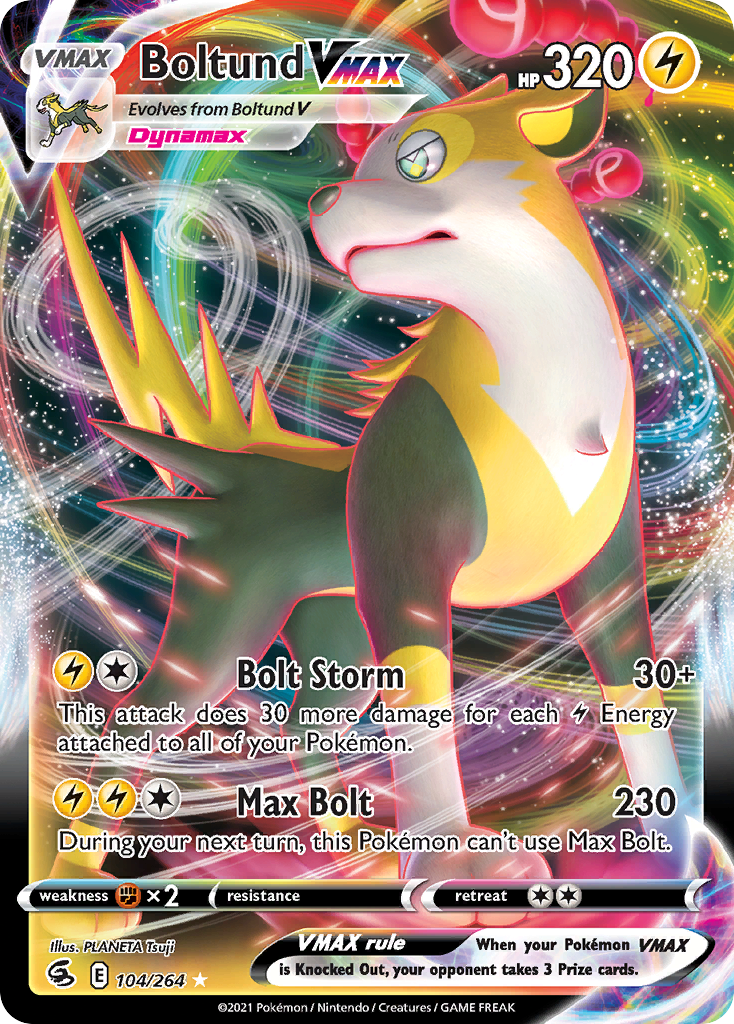 Boltund VMAX 104/264 Fusion Strike