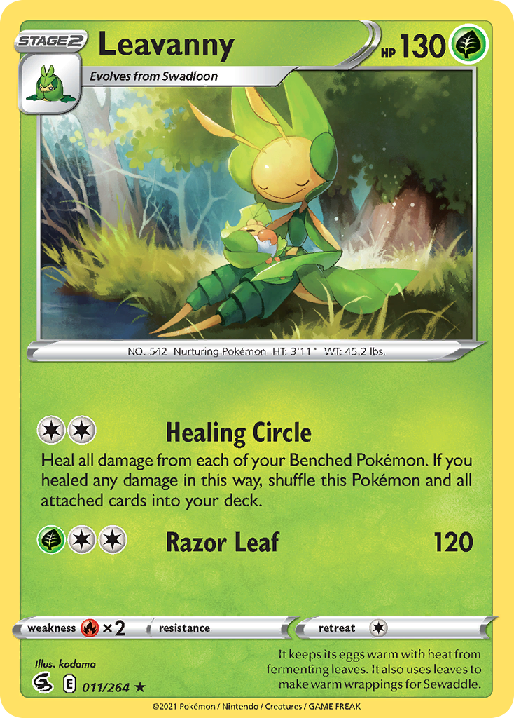 Leavanny 11/264 Fusion Strike