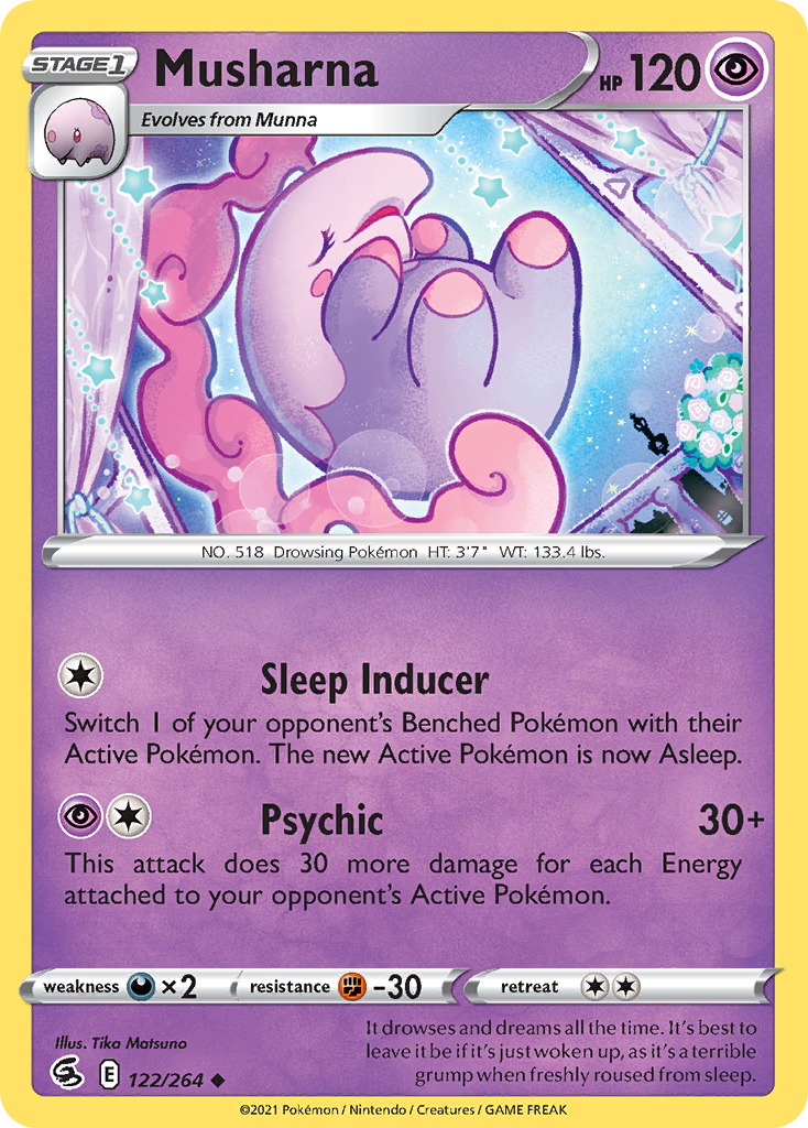Musharna 122/264 Fusion Strike