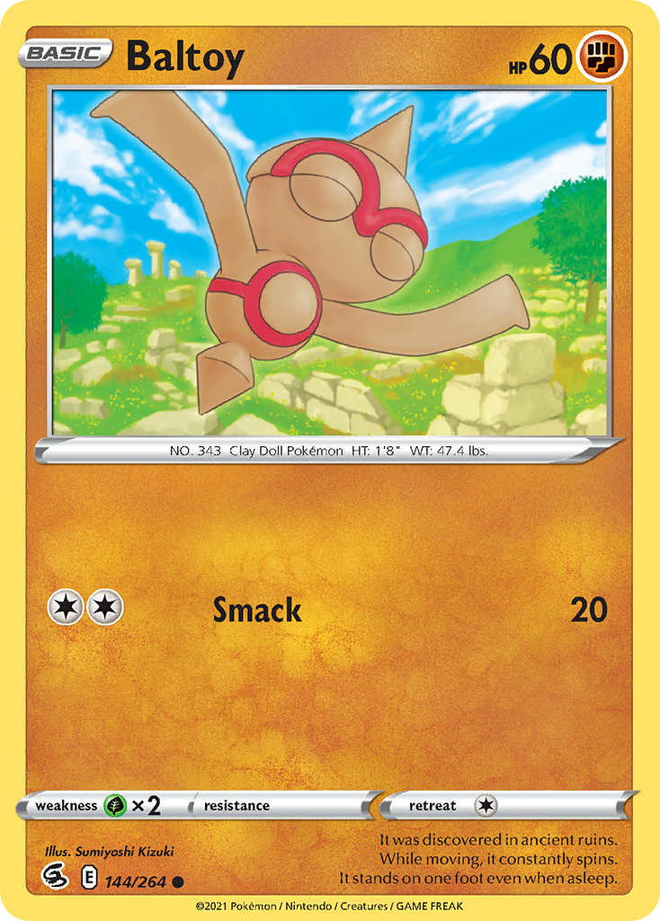 Baltoy 144/264 Fusion Strike