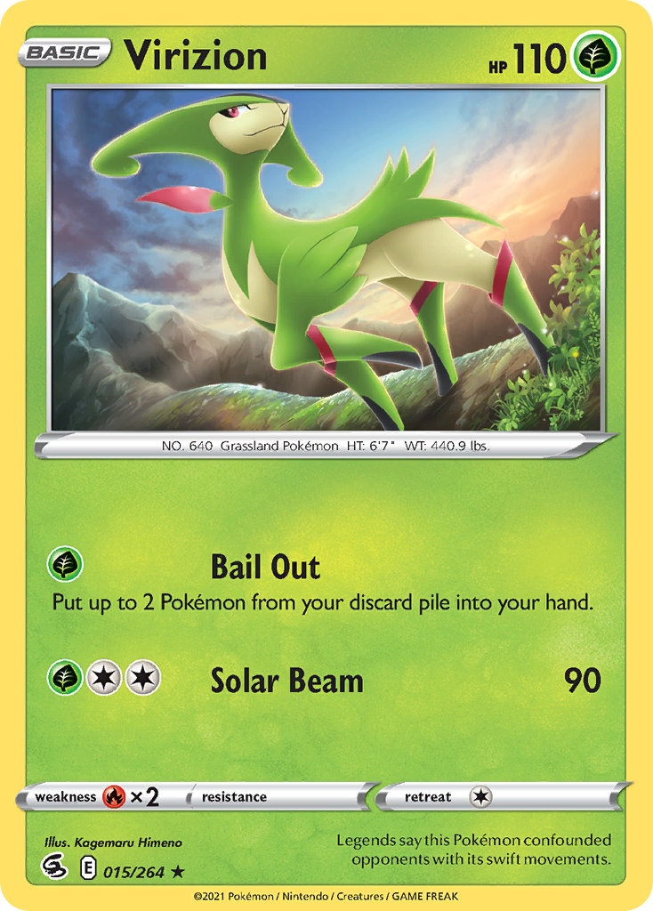 Virizion 15/264 Fusion Strike