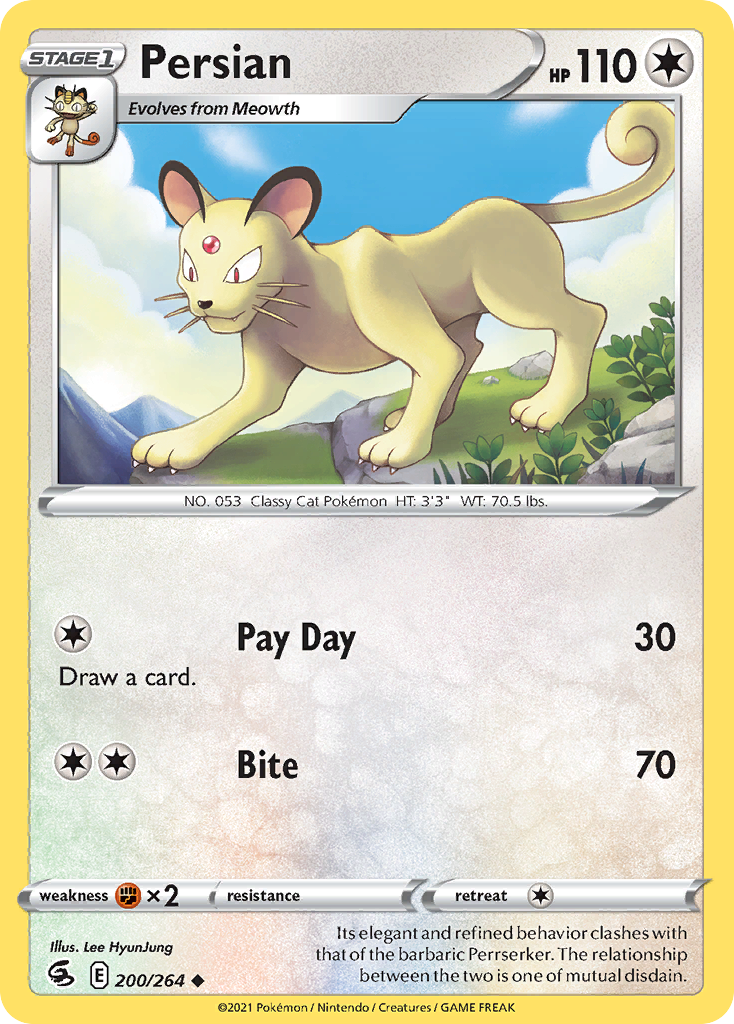 Persian 200/264 Fusion Strike