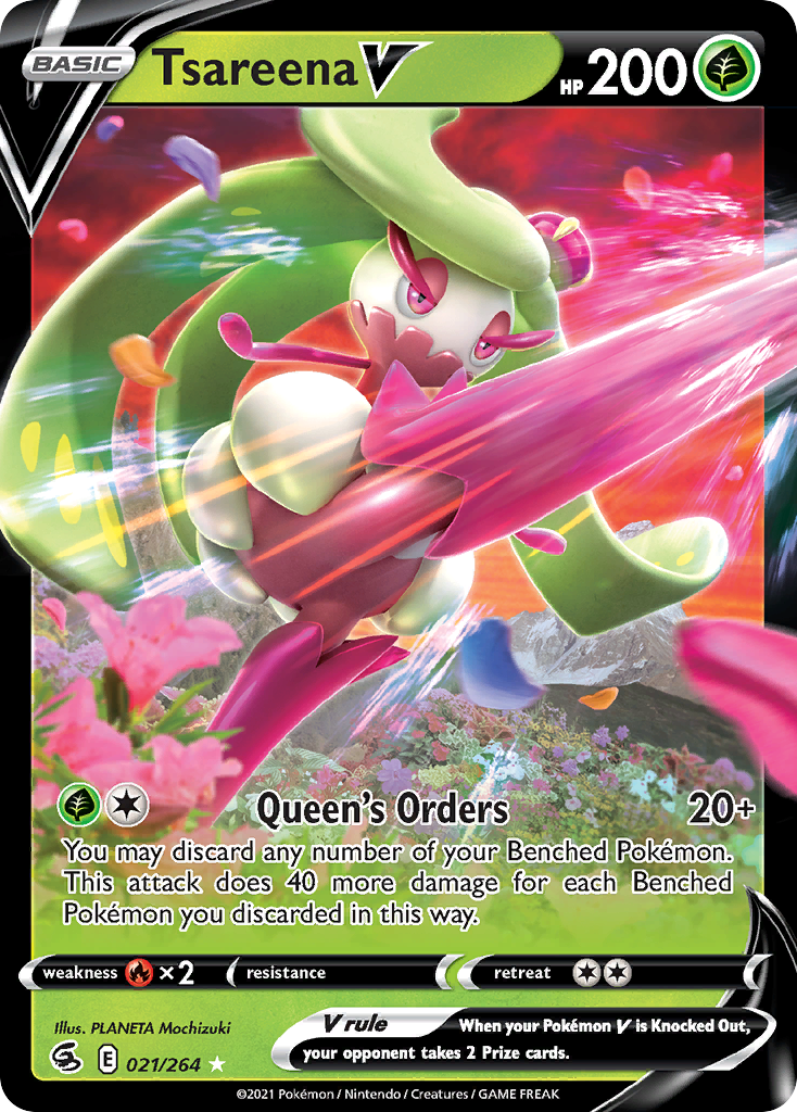 Tsareena V 21/264 Fusion Strike