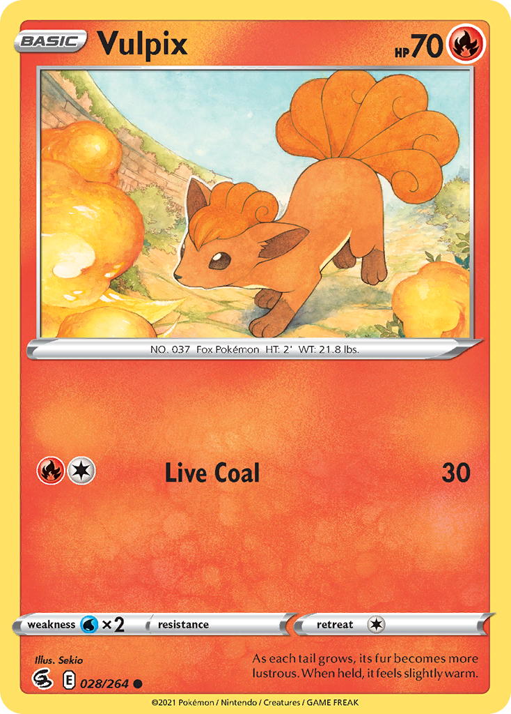 Vulpix 28/264 Fusion Strike