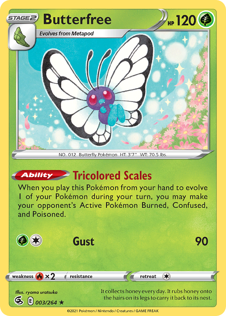 Butterfree 3/264 Fusion Strike