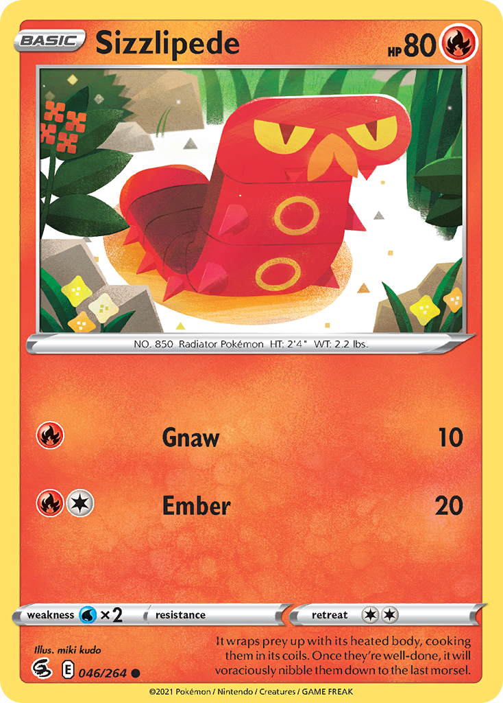 Sizzlipede 46/264 Fusion Strike