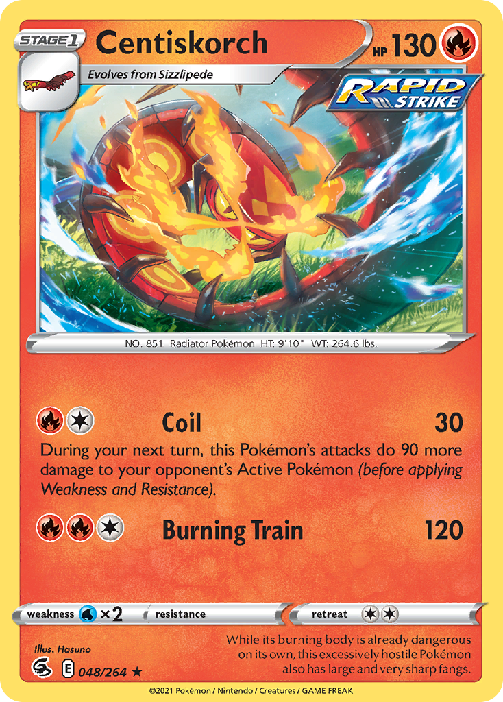 Centiskorch 48/264 Fusion Strike