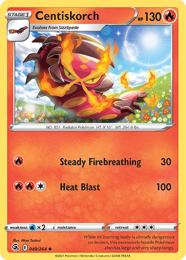 Centiskorch 49/264 Fusion Strike